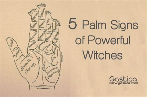 Witchcraft palm reading